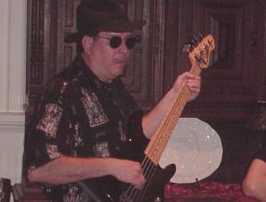 Dale moves the audience with powerful rythems at a Backstage Show.